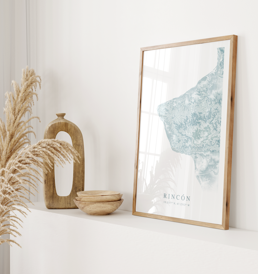 Rincon Map Print