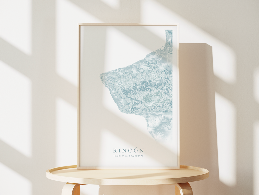 Rincon Map Print