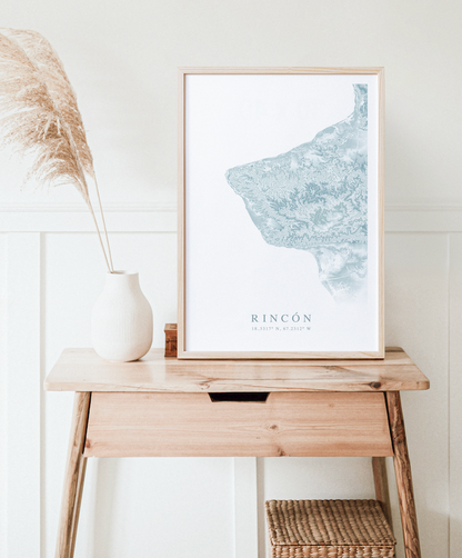 Rincon Map Print