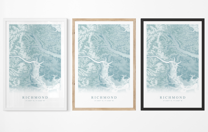 Richmond Map Print