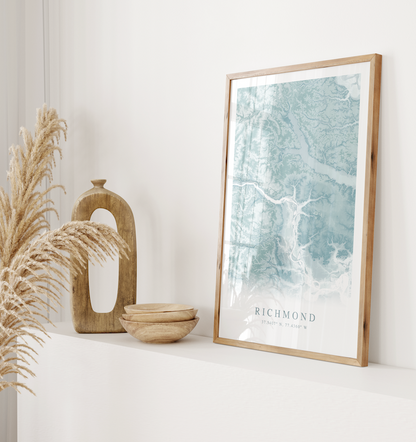 Richmond Map Print
