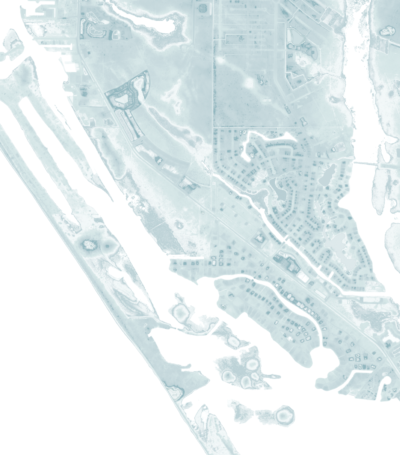 Little Gasparilla Island Map Print
