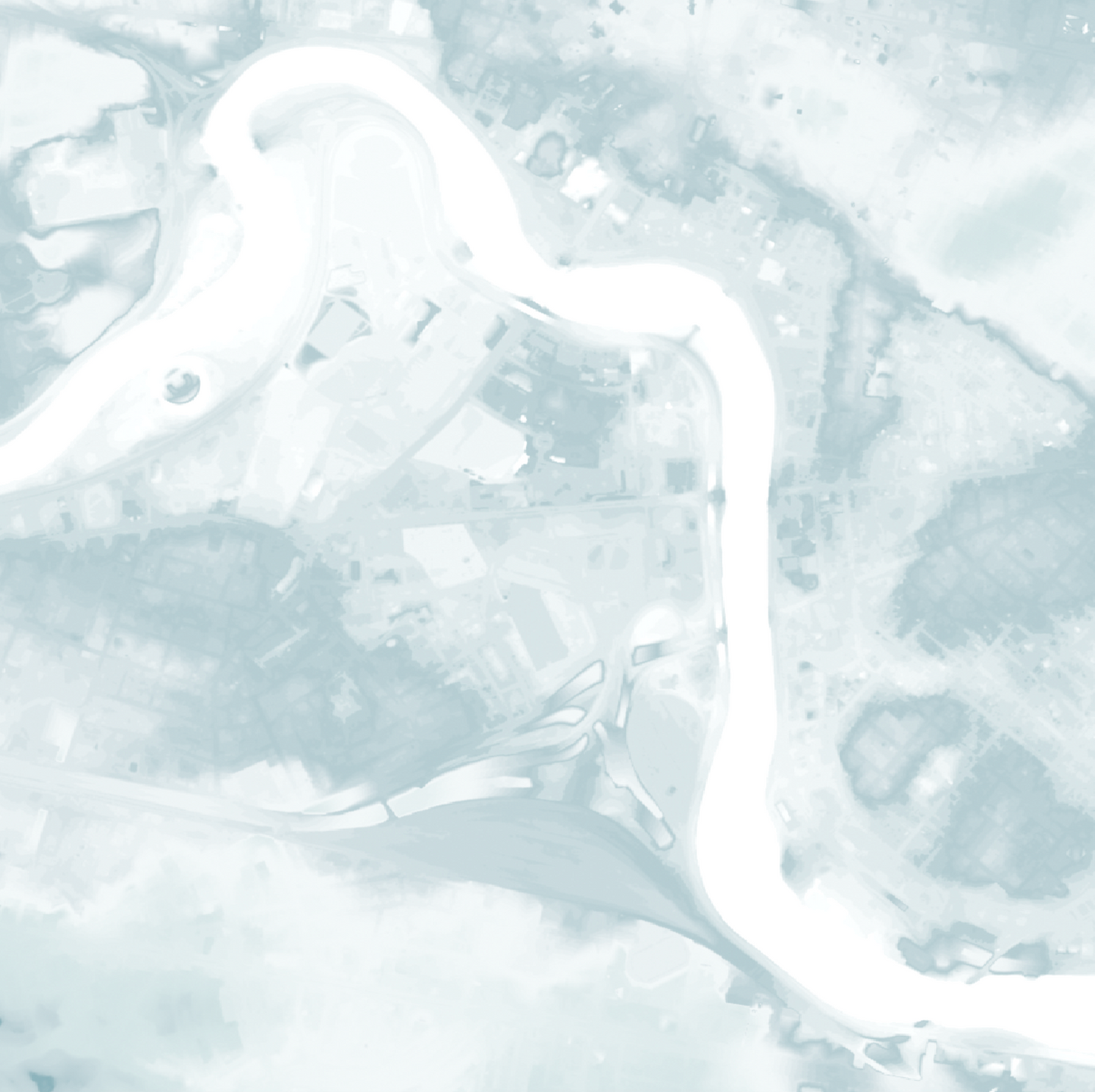 Charles River Map Print