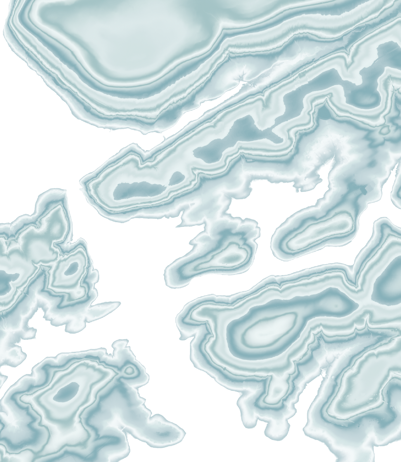 Deep Creek Lake Map Print