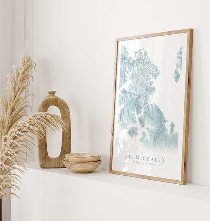 St. Michaels MD Map Print