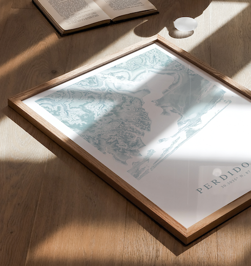 Perdido Key Map Print