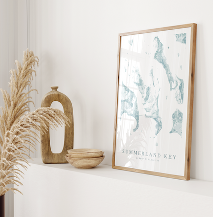 Summerland Key Map Print