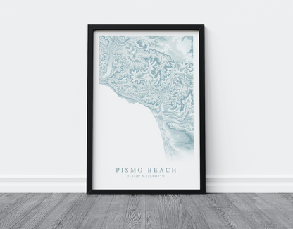 Pismo Beach Map Print