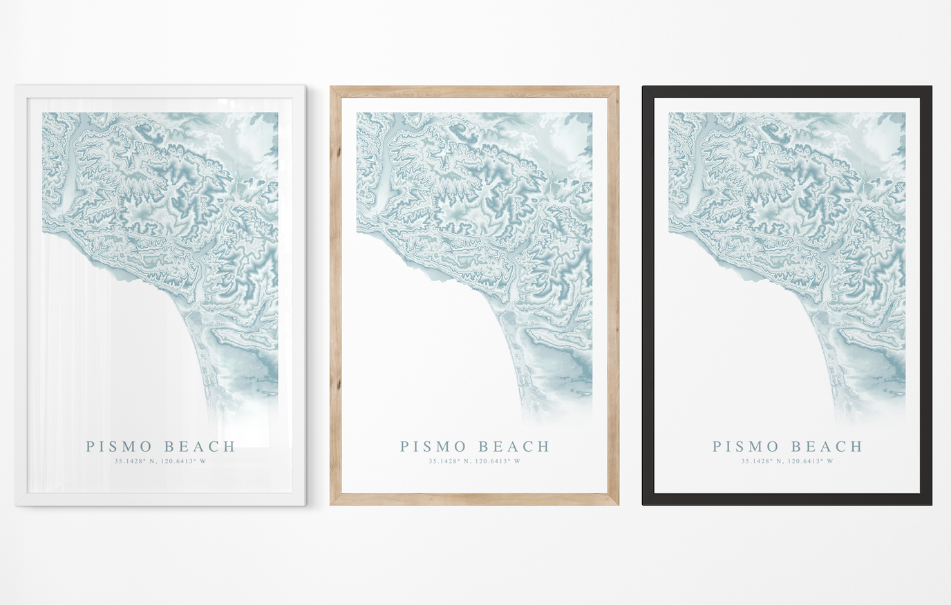 Pismo Beach Map Print
