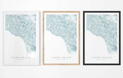 Pismo Beach Map Print