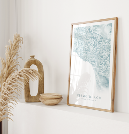 Pismo Beach Map Print