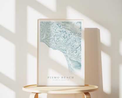 Pismo Beach Map Print