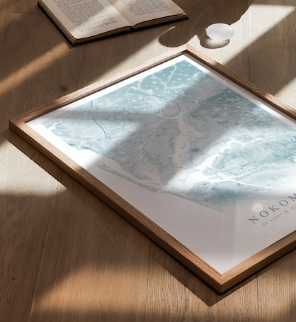 Nokomis Map Print
