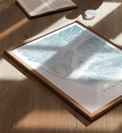 Nokomis Map Print