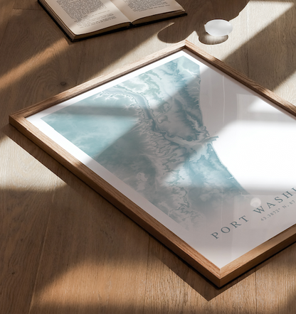 Port Washington WI Map Print