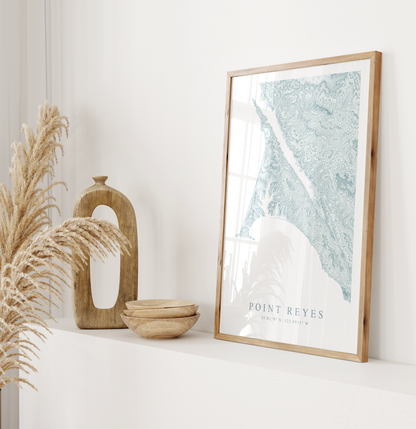 Point Reyes Map Print