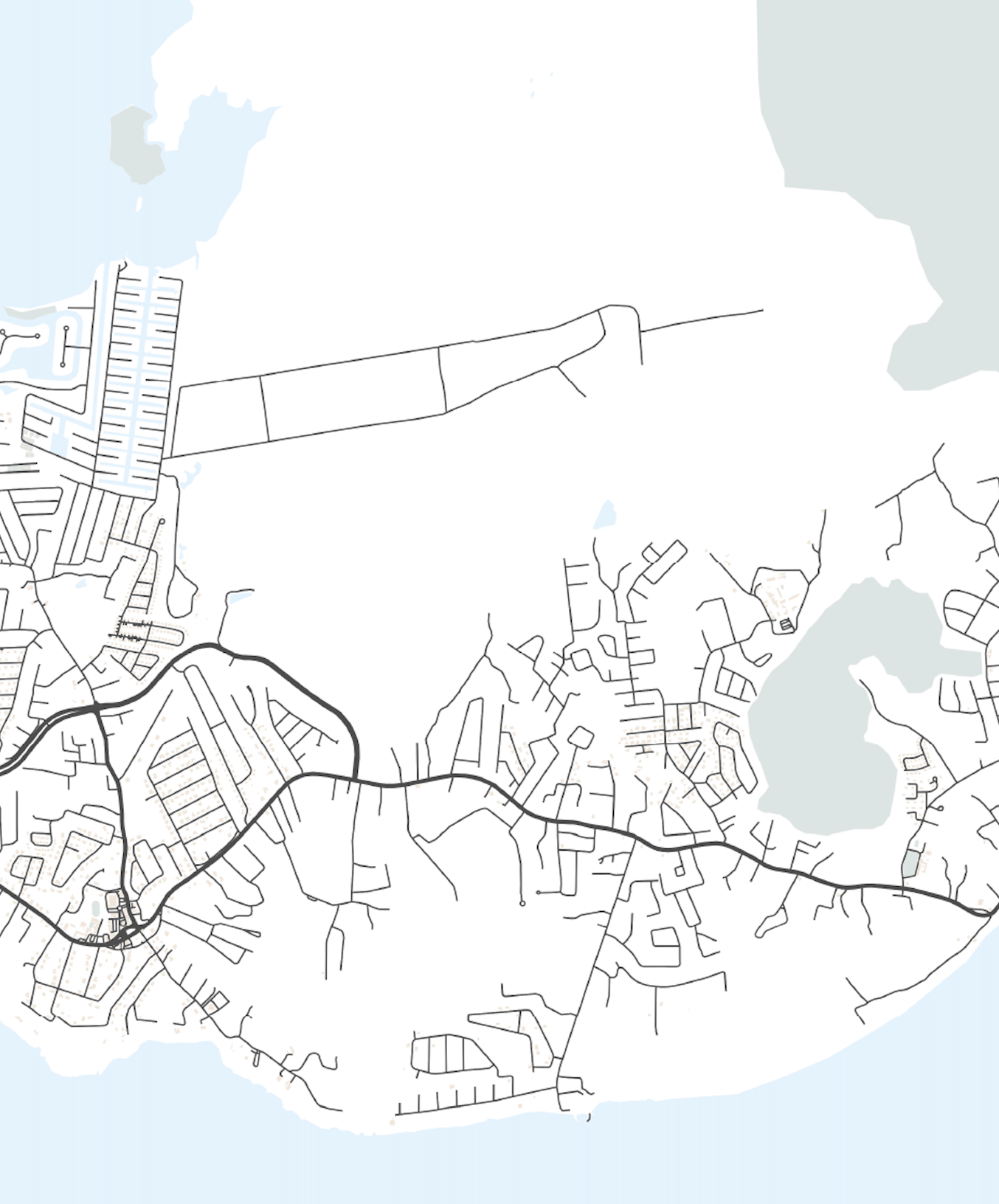 Grand Cayman Map Print