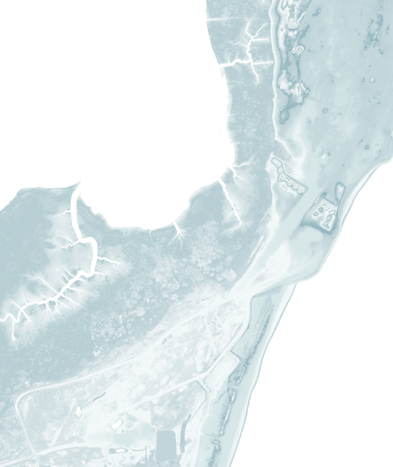 Fort Fisher Map Print