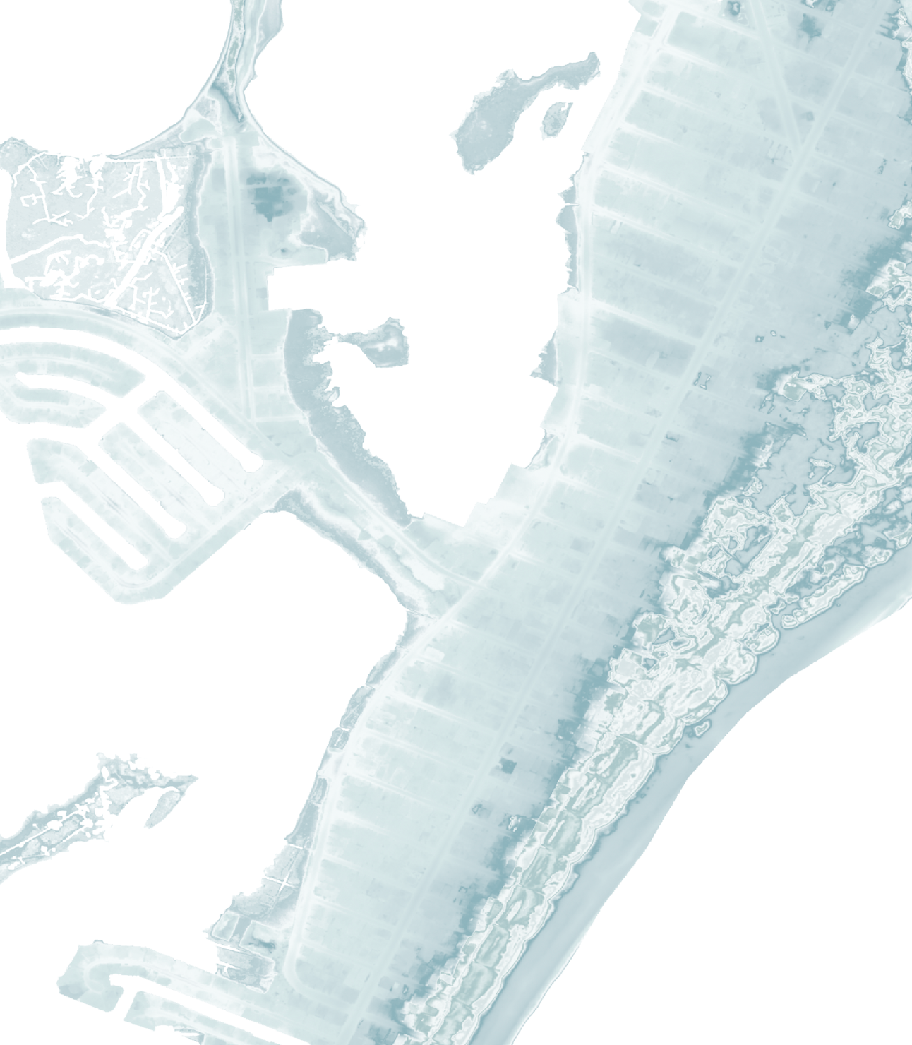 Barnegat Light Map Print