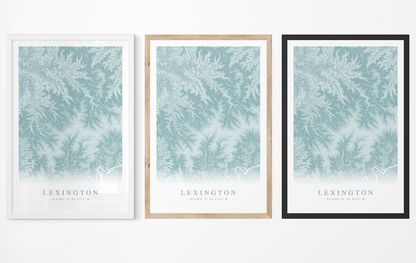 Lexington KY Map Print