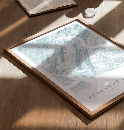 Skidaway Island Map Print