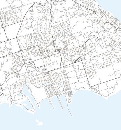 St. Croix USVI Map Print