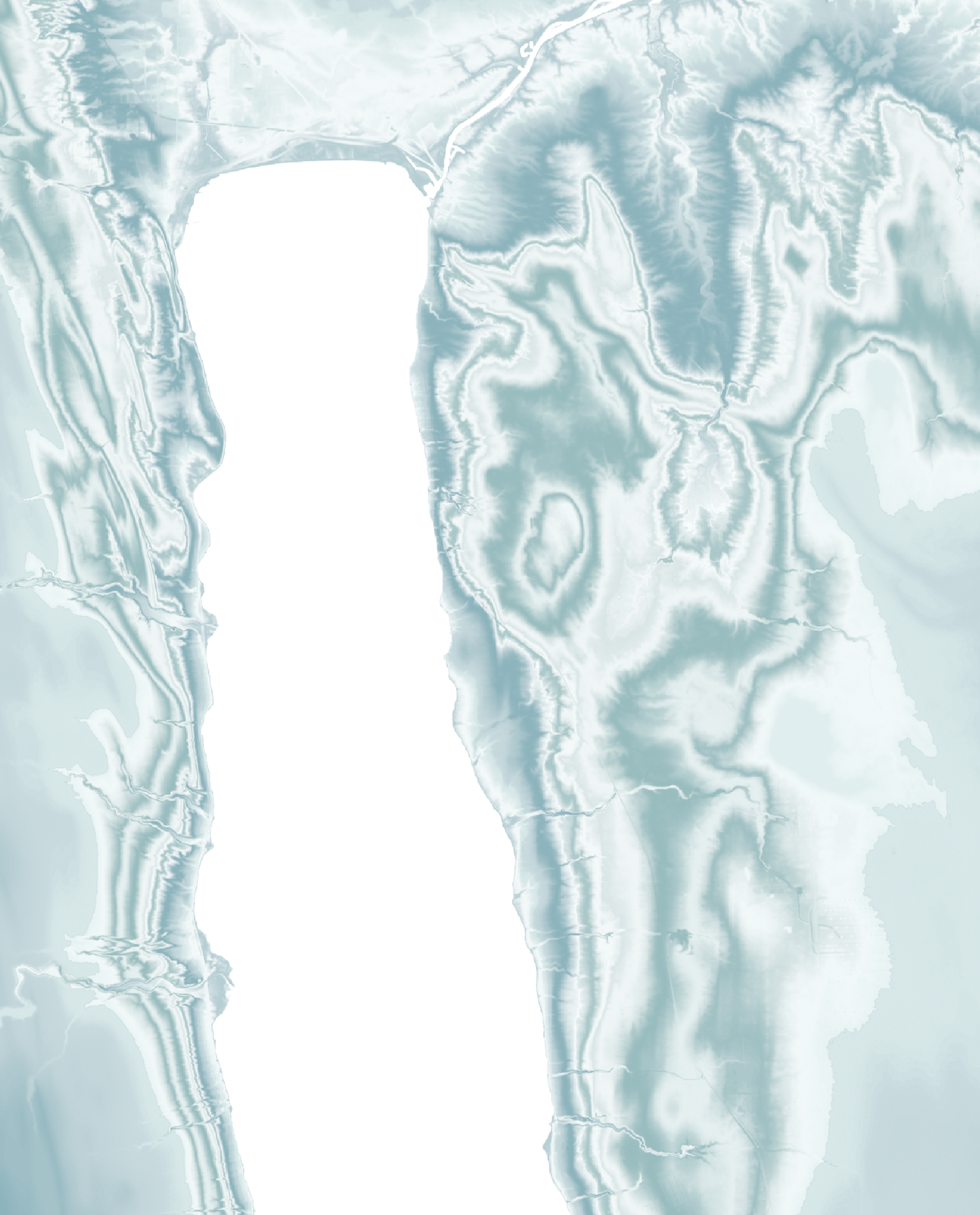 Seneca Lake Map Print