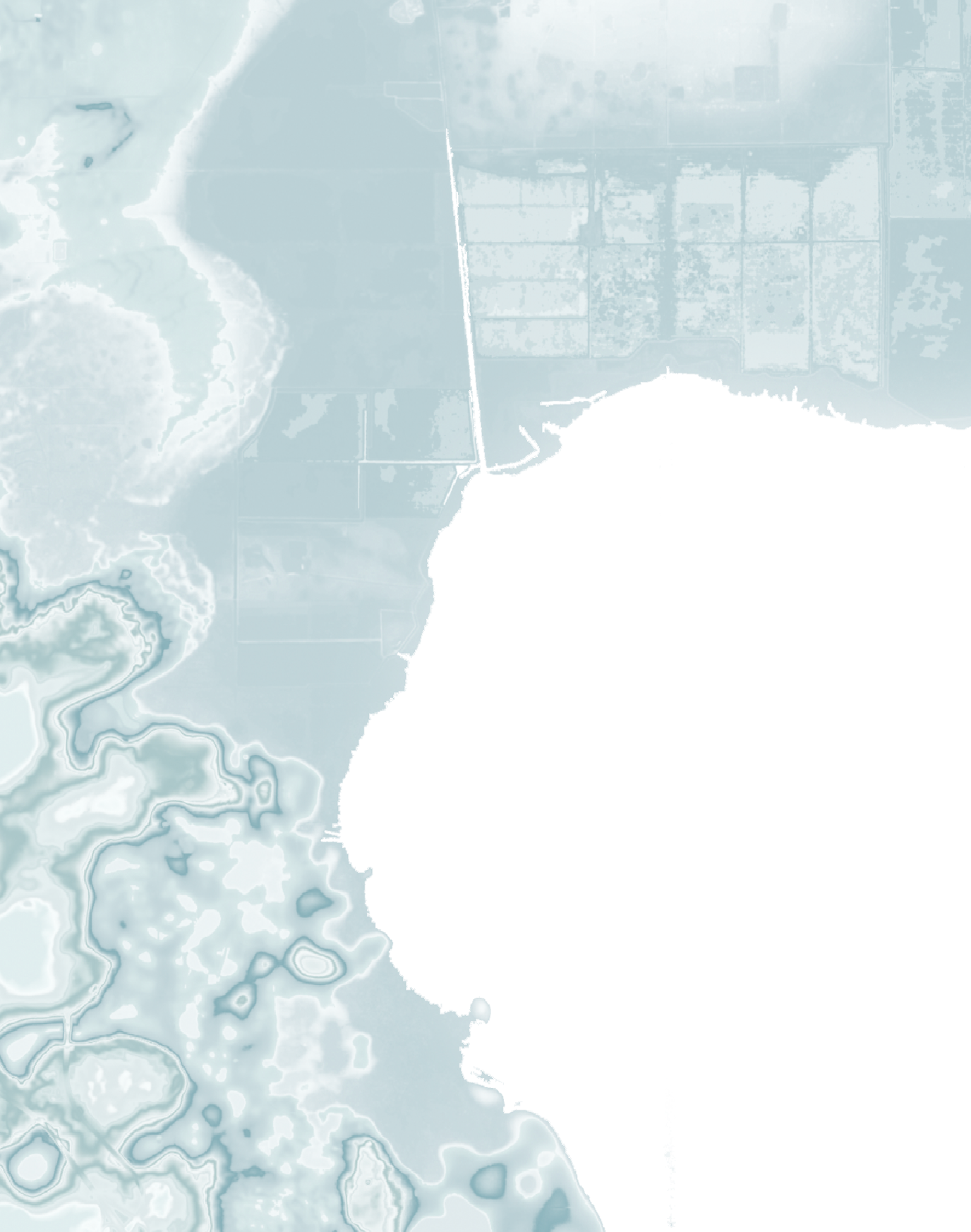 Harris Chain of Lakes Map Print