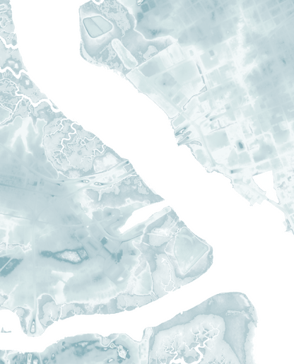 West Ashley Map Print