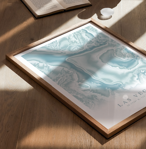 Las Vegas Map Print
