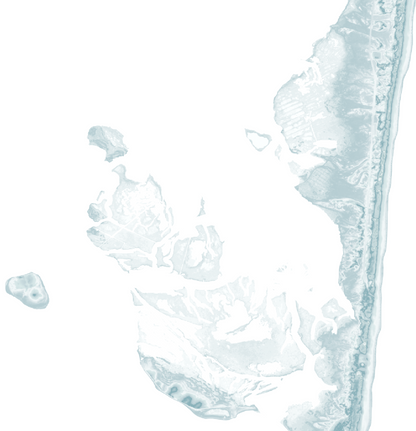 Island Beach NJ Map Print