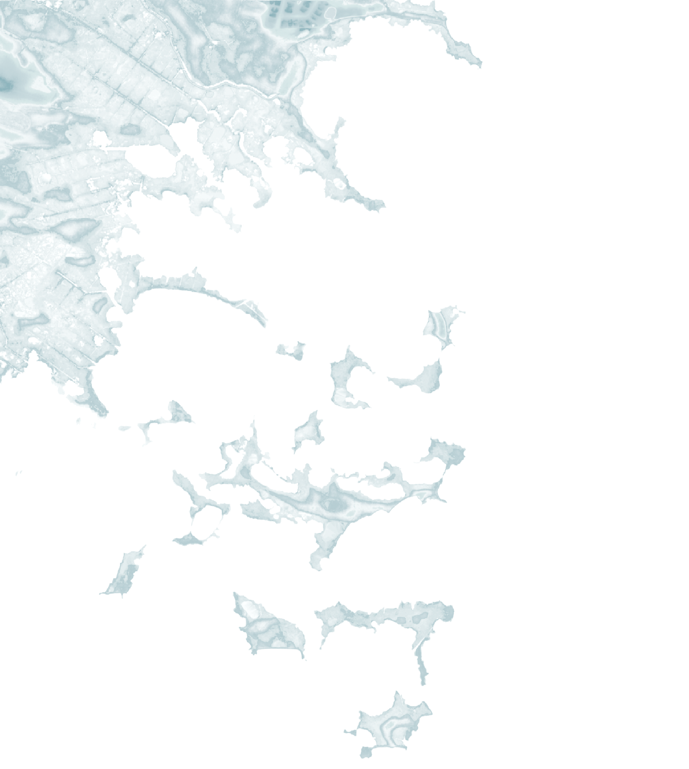 Assawoman Bay Map Print