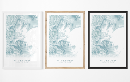 Wickford Map Print