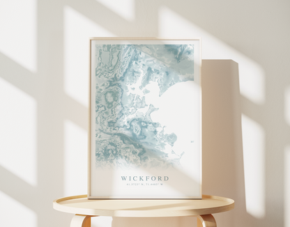 Wickford Map Print