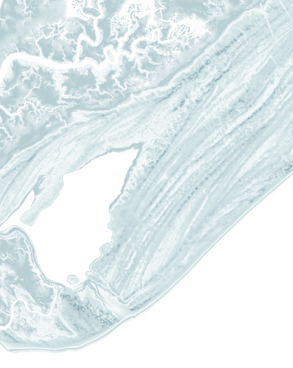 Capers Island Map Print