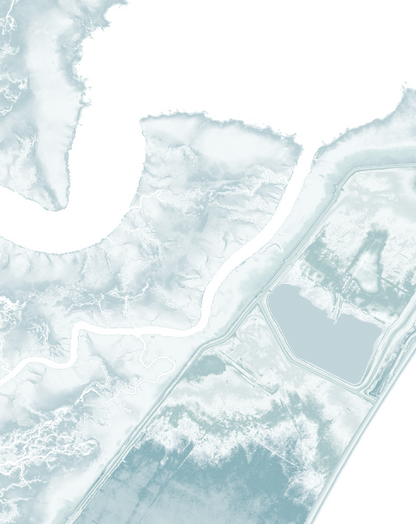 Morris Island SC Map Print