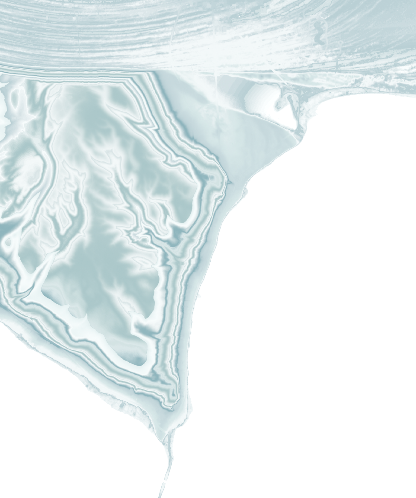 Glen Lake Map Print