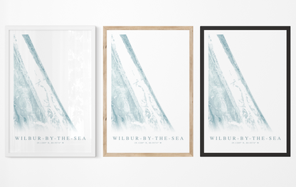 Wilbur-by-the-Sea Map Print