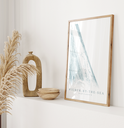 Wilbur-by-the-Sea Map Print