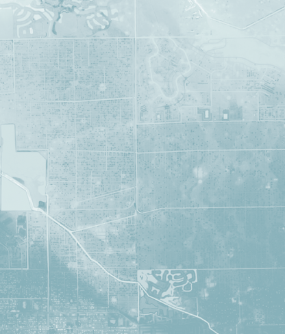 Lehigh Acres Map Print