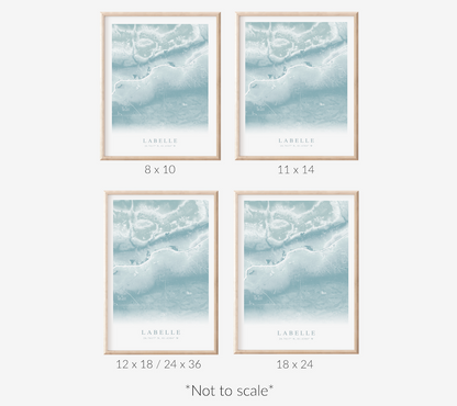 LaBelle Map Print
