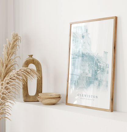 Clewiston Map Print