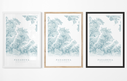 Pasadena MD Map Print