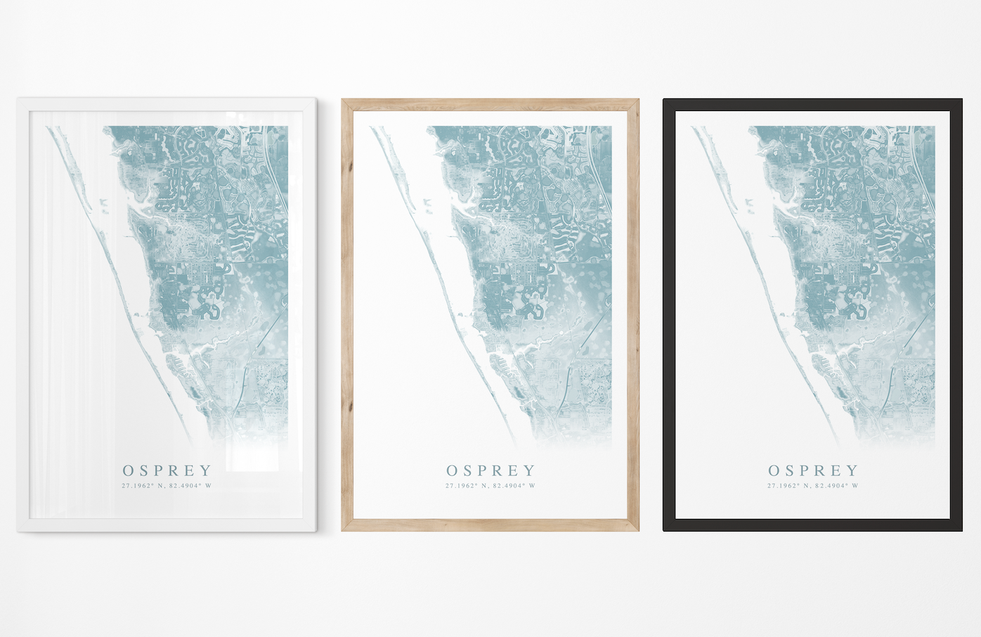 Osprey Map Print