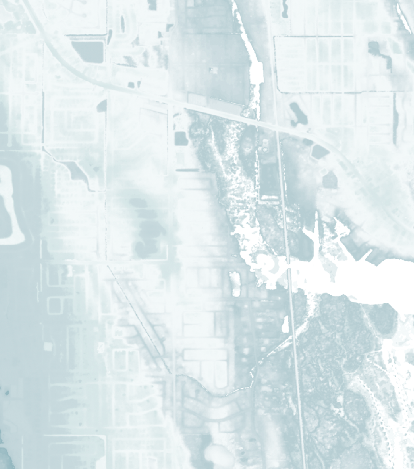 Port Orange Map Print