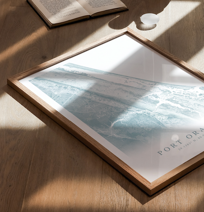 Port Orange Map Print