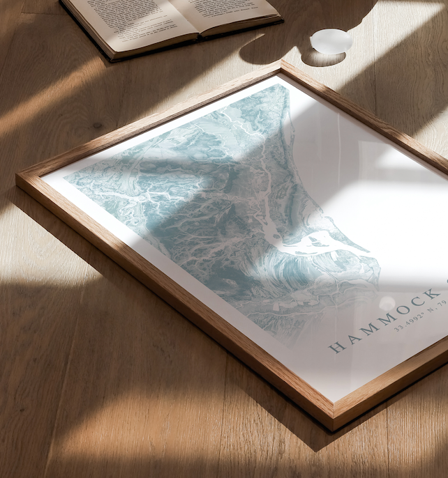Hammock Coast SC Map Print