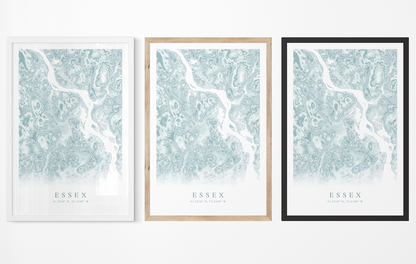 Essex CT Map Print