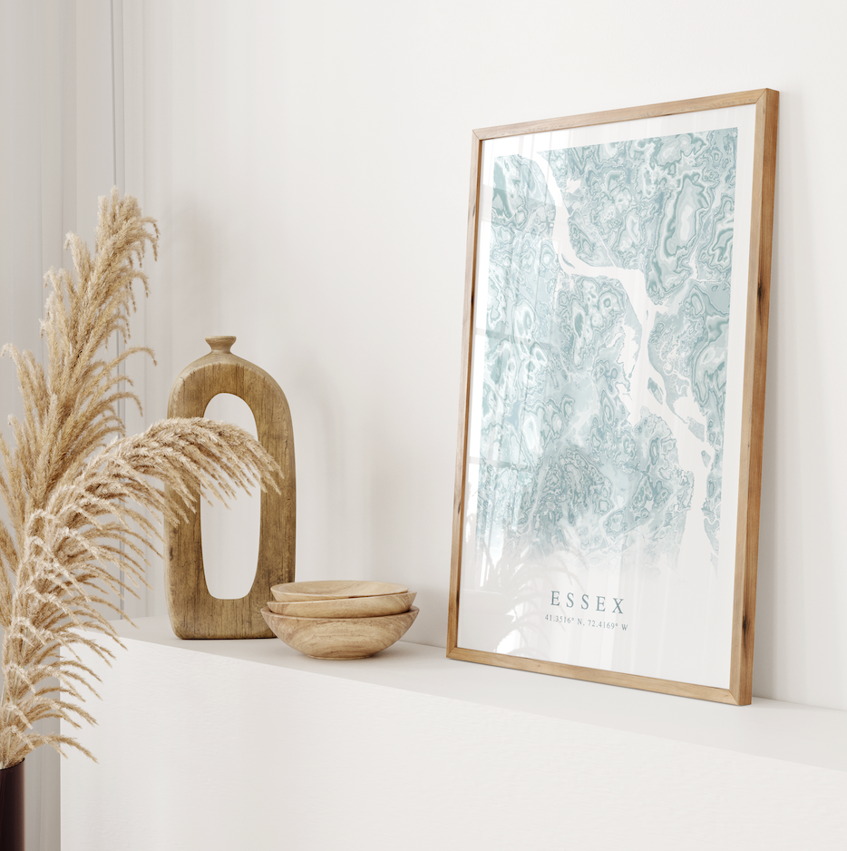 Essex CT Map Print
