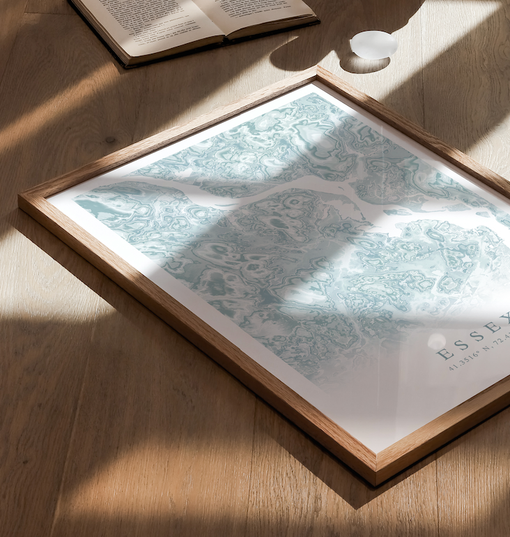 Essex CT Map Print